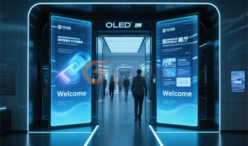 OLED透明屏技术如何重塑未来展厅的沉浸式革命