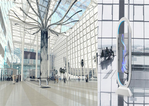 OLED显示屏机场应用解决方案