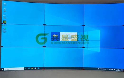 柔性oled拼接屏-广东中建实验基地